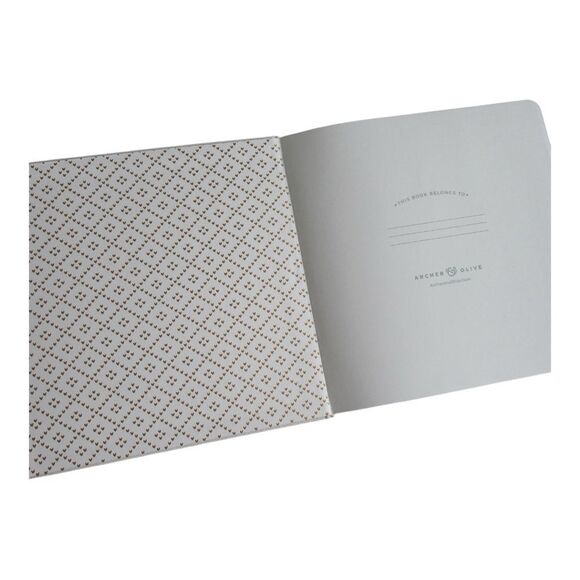 New Archer and Olive Sweater Weather Square Notebook & Acrylograph Pens - Picture 7 of 14